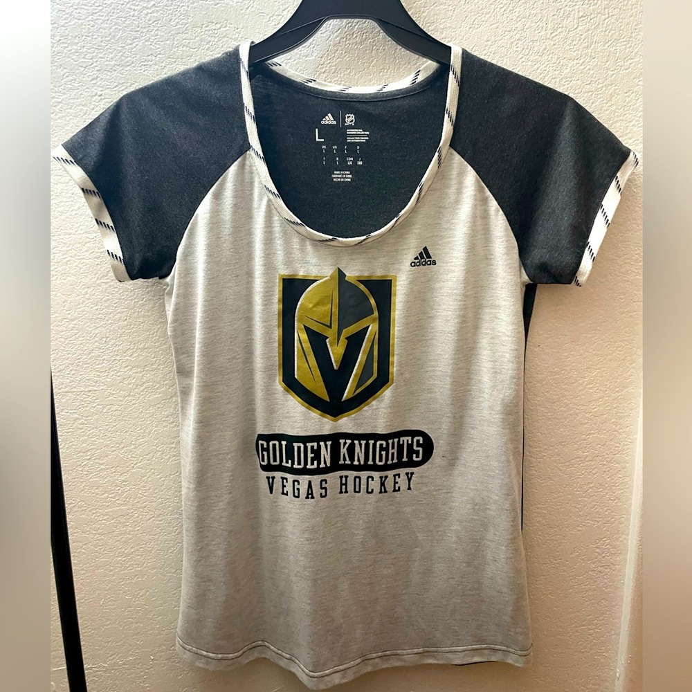 Women’s Adidas NHL Vegas Golden Knights scoop tshirt